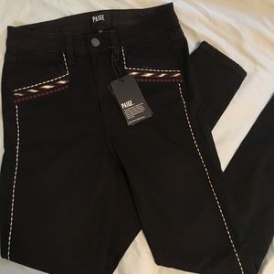 Paige Amberly Ultra Skinny Jean in Nior Boleyn